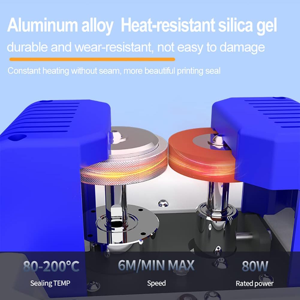 Selladora Térmica Automática De Bolsas De Plástico De 300 W, Selladora De Banda Continua, Envasadora Automática De Alimentos De 5 M/Min, Selladora Industrial