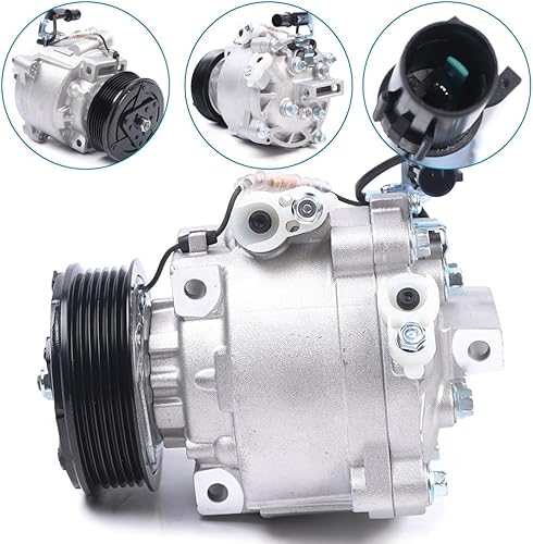 Miniatura 4 de Compresor de AC y embrague de AC AKC200A221A apto para Mitsubishi Lancer 2.0L 2008-2011, para Mitsubishi Outlander 3.0L 2007-2009, aire