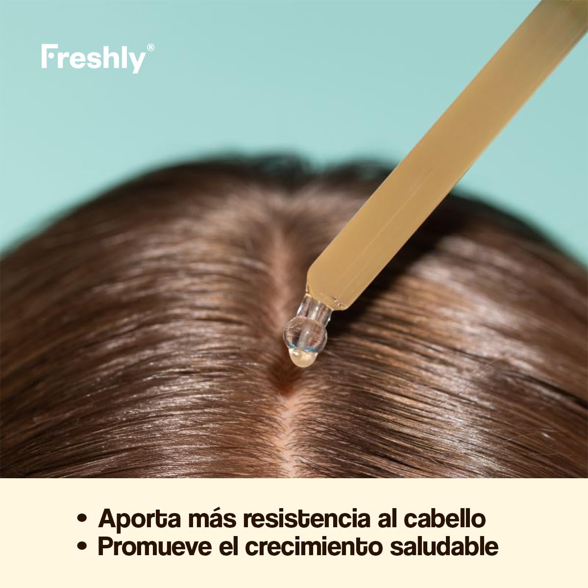 Freshly - Hair Growth & Density Anticaída Pack – Rutina Capilar Natural Anticaída – Champú + Tratamiento Sérum – Fortalece y Mejora Densidad del Cabello – Fórmula 99% Natural