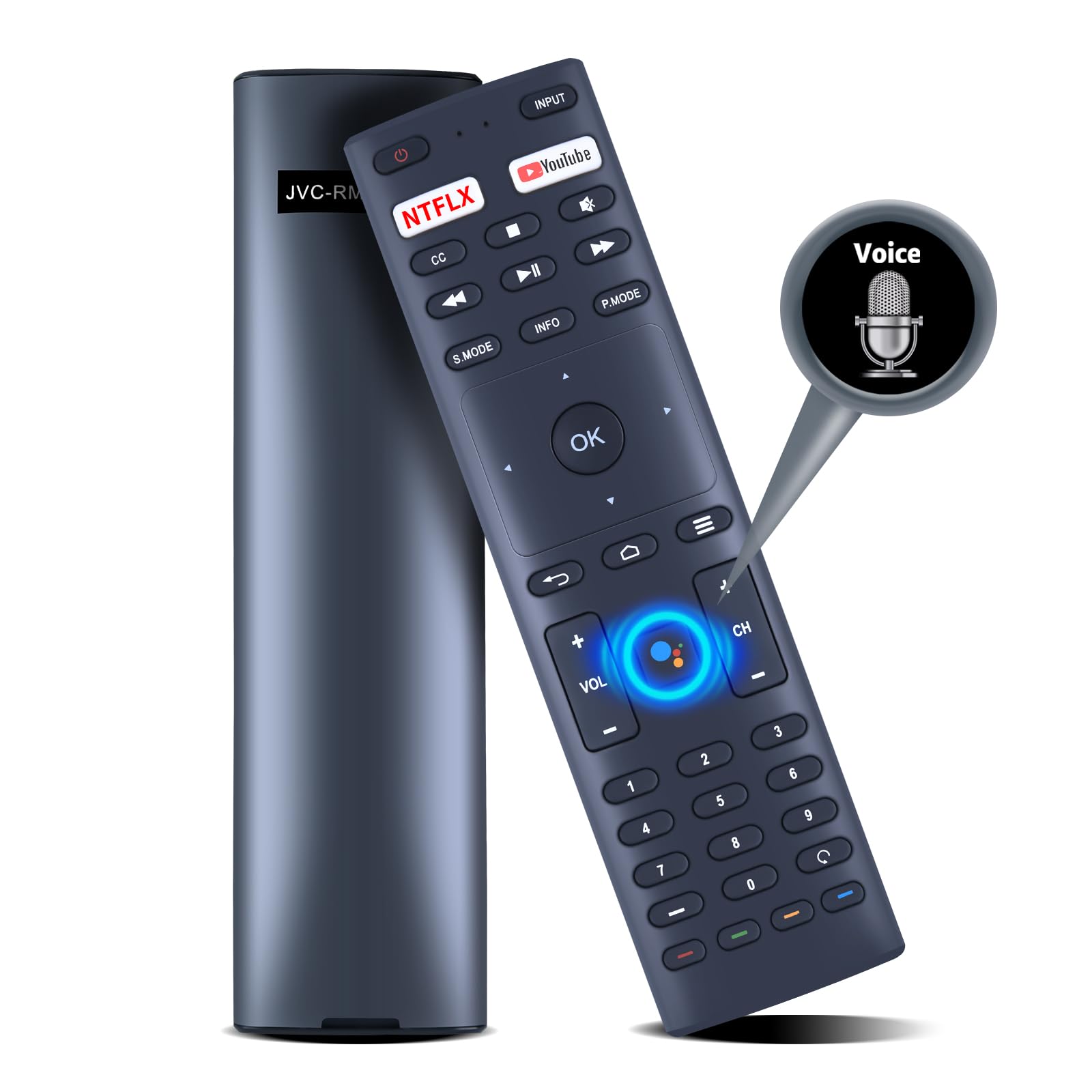 Télécommande vocale JVC GTV KT1942 KONKA RM-C3329 RM-C3359 RM-C3369 PZL