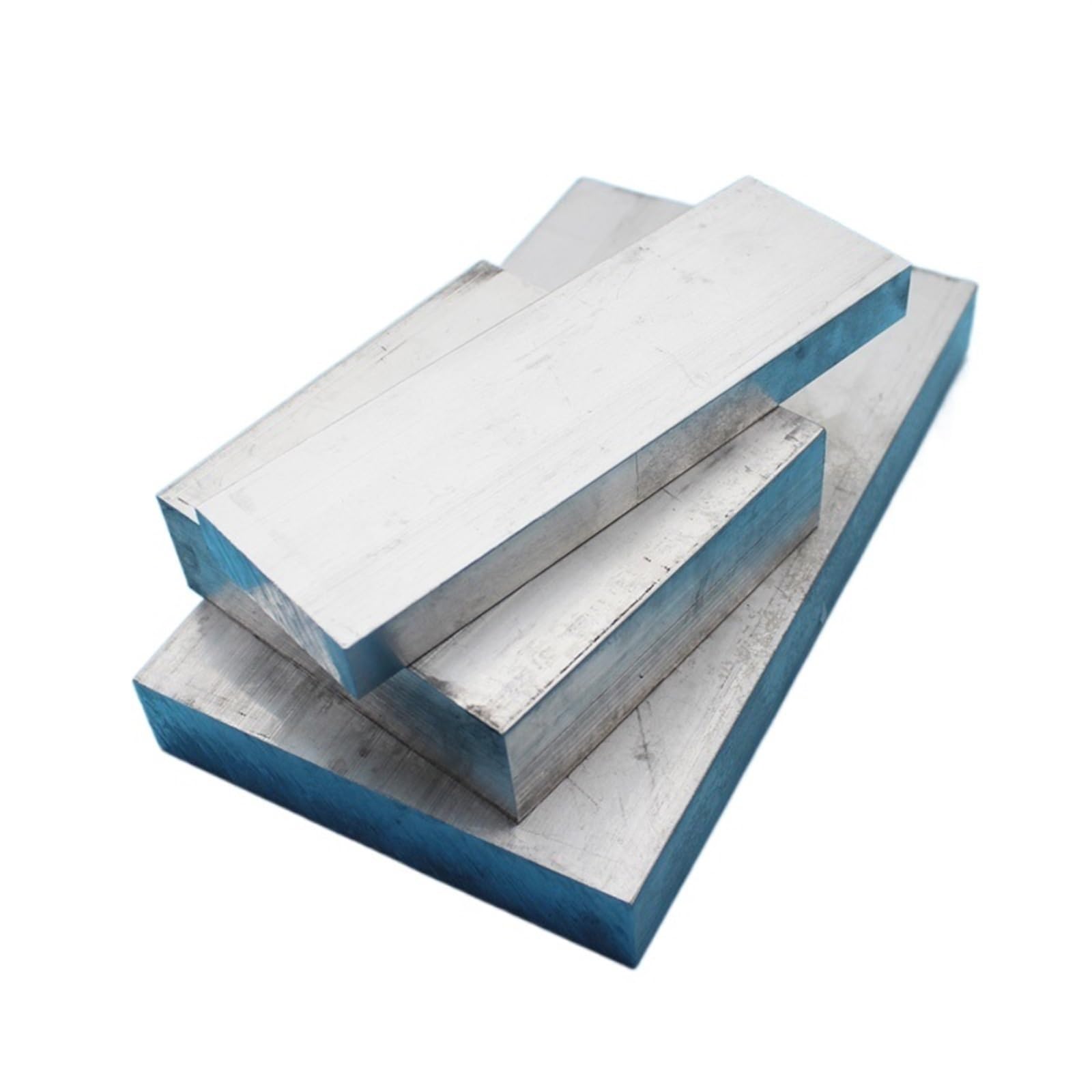 Bloque de Aluminio 6061, Bloques Sólidos de Aluminio para Fresado, Grosor de 10 Mm/10 * 65 * 300Mm 1Pc