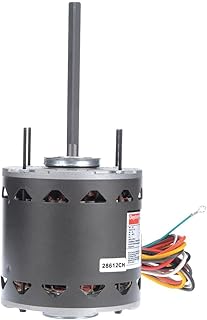 Dayton 3LU83 Direct Drive Blower Motor, Permanent Split Capacitor, 1075 Nameplate RPM, 115 Voltage, 1/2 hp