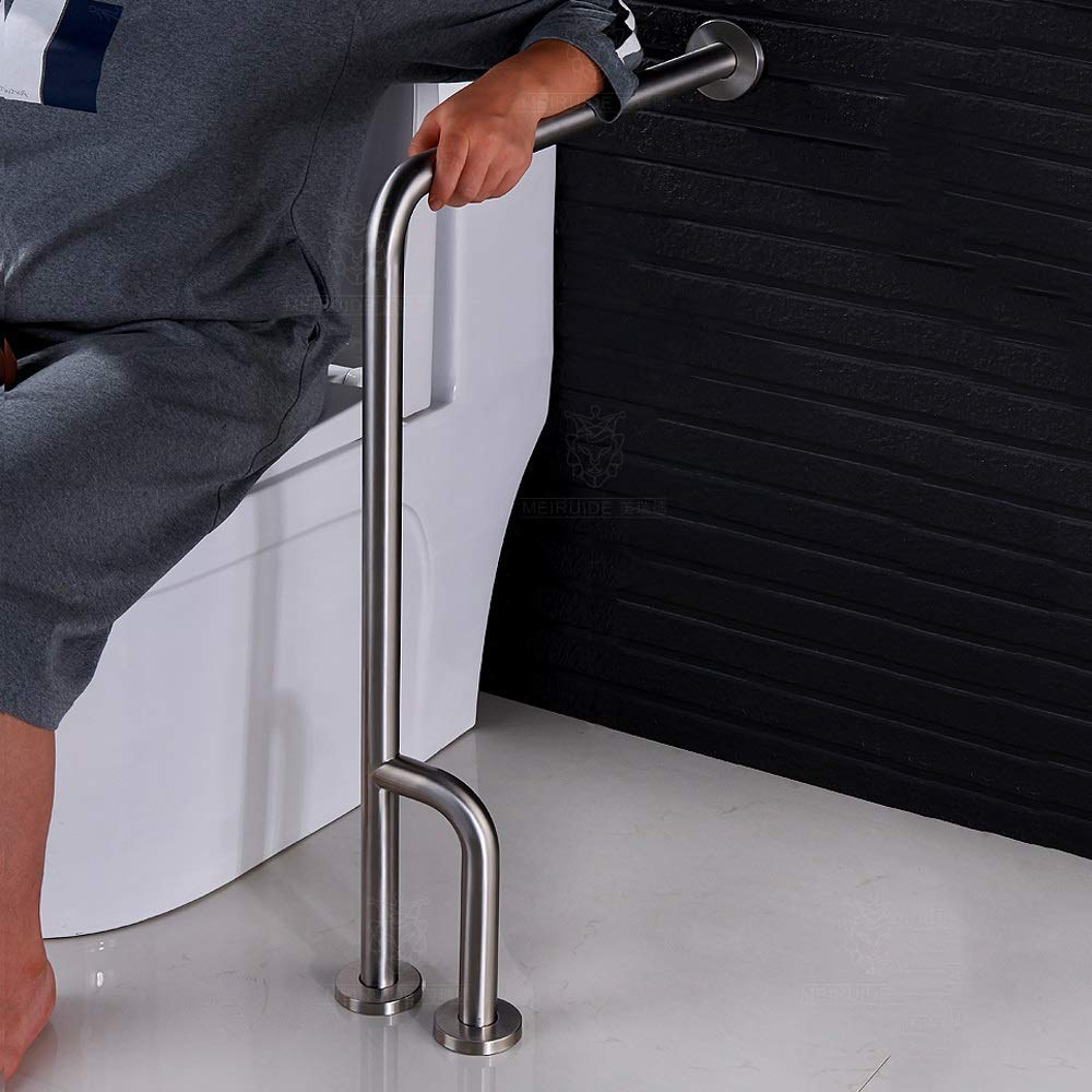 Barra de Agarre de Seguridad para Ducha Resistente sin Plomo, Barra de Agarre para baño, Soporte de barandilla de bañera de Acero Inoxidable Antideslizante, Barra de Agarre para Asistencia d