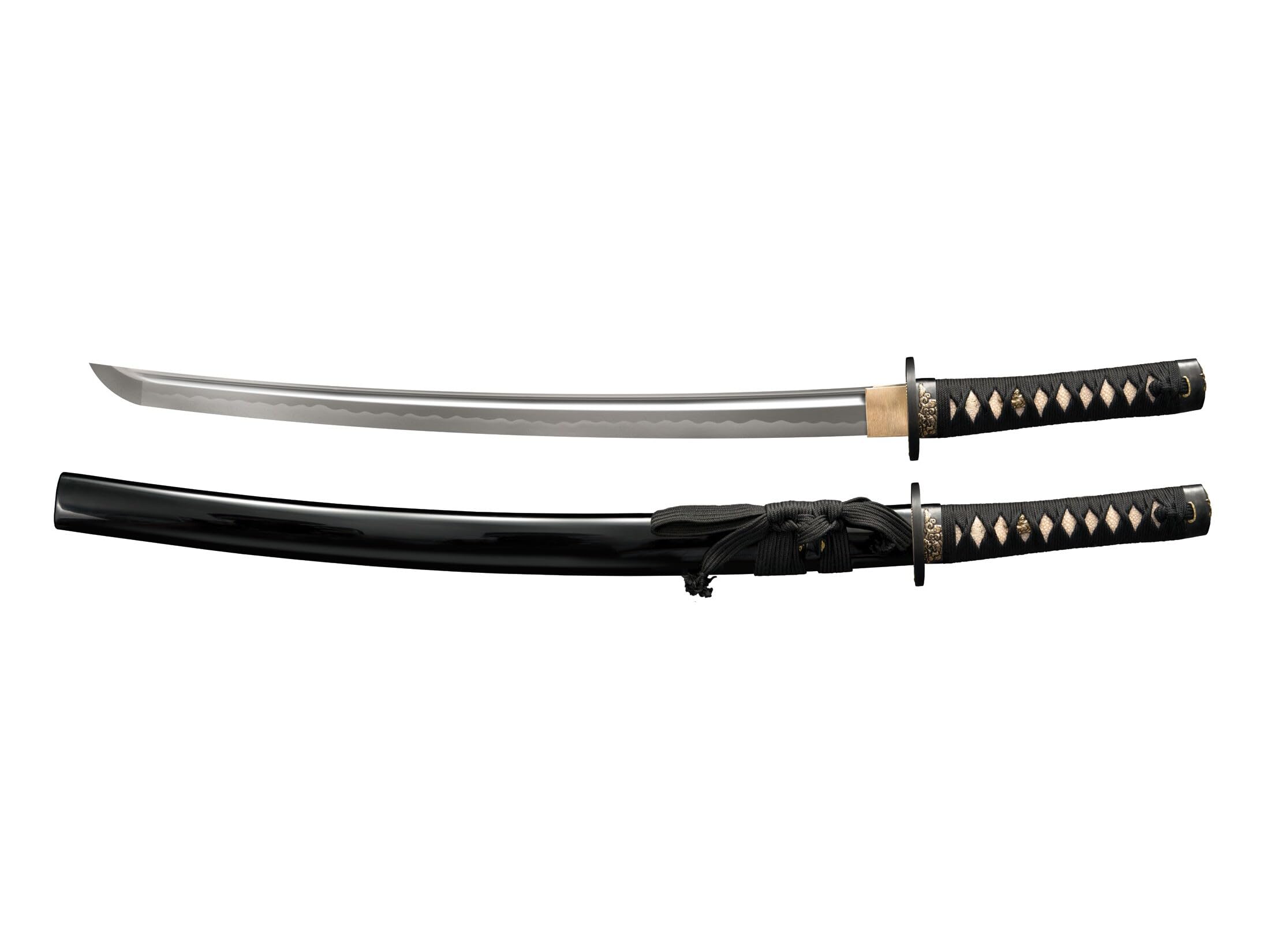 Amazon.com : Cold Steel Gold Lion Wakishashi Sword with 21