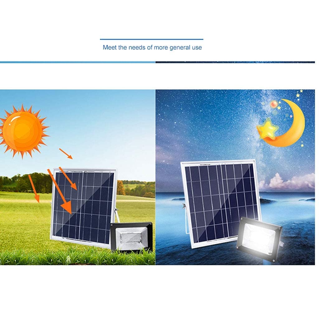 Domowy reflektor solarny, inteligentny głośnik Bluetooth Na zewnątrz domu Super jasna nowa wiejska uliczna Wewnętrzna kinkiet IP66/65, ładowalna robocza (rozmiar: 50LED)