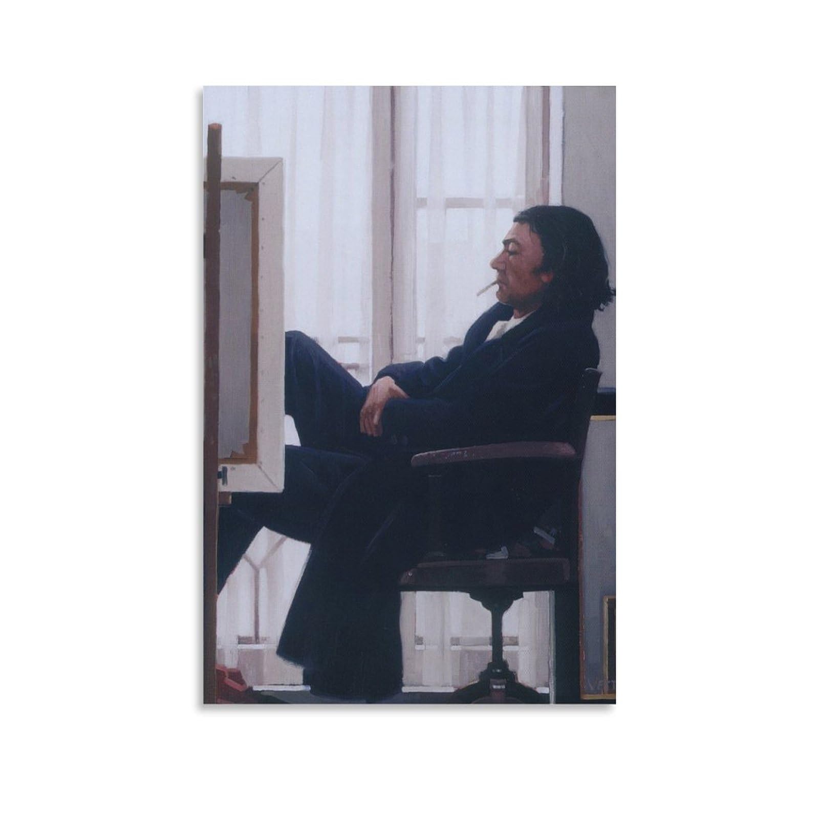 Chelsea Morning by jack_vettriano Wall Art Prints Poster Print Photo Art Painting Canvas Poster Home Modern Decor Posters 08x12inch(20x30cm)