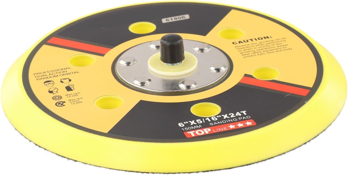 150mm Sanding Pad Designed Specifically for Use with 6inch Dual Random Orbital Sanders Reliable Performance