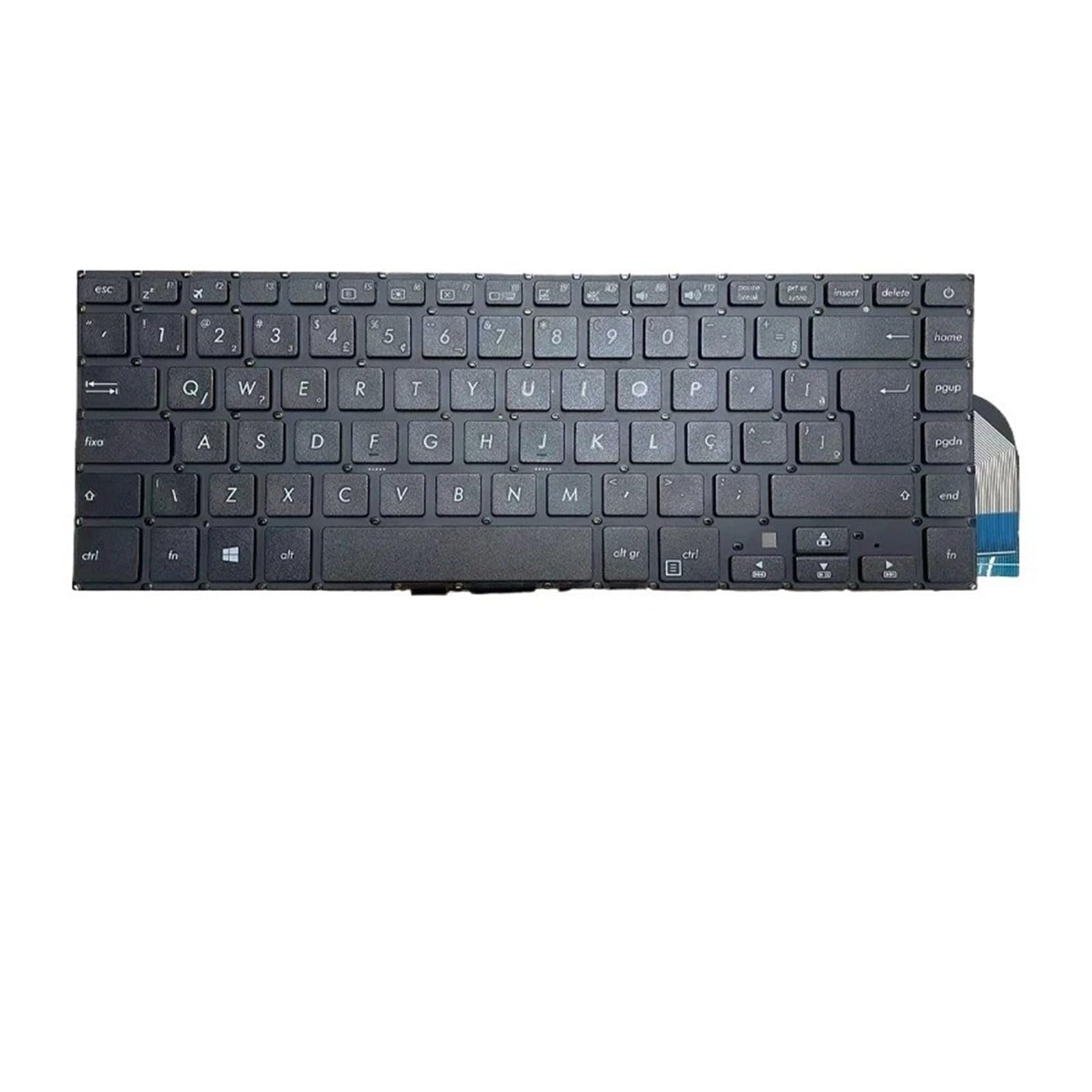 Tastiera portatile russa americana, compatibile con ASUS X505B