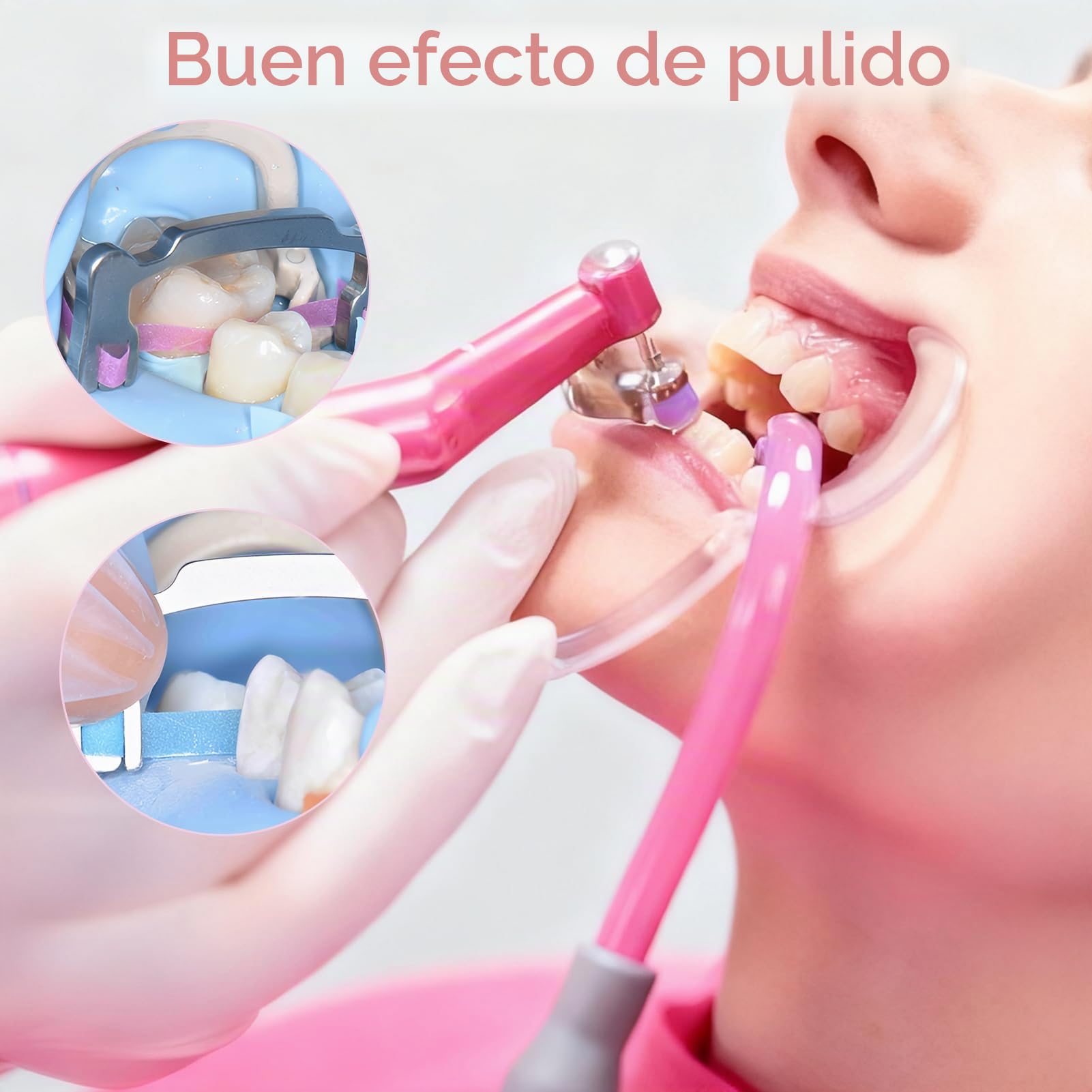 3 Piezas Tira de Pulido Dental Papel de Lija Dientes para Espacios Interdentales Pulidor Abrasivo Blanqueadoras Herramienta de Cuidado Bucal (4mm x 6m)