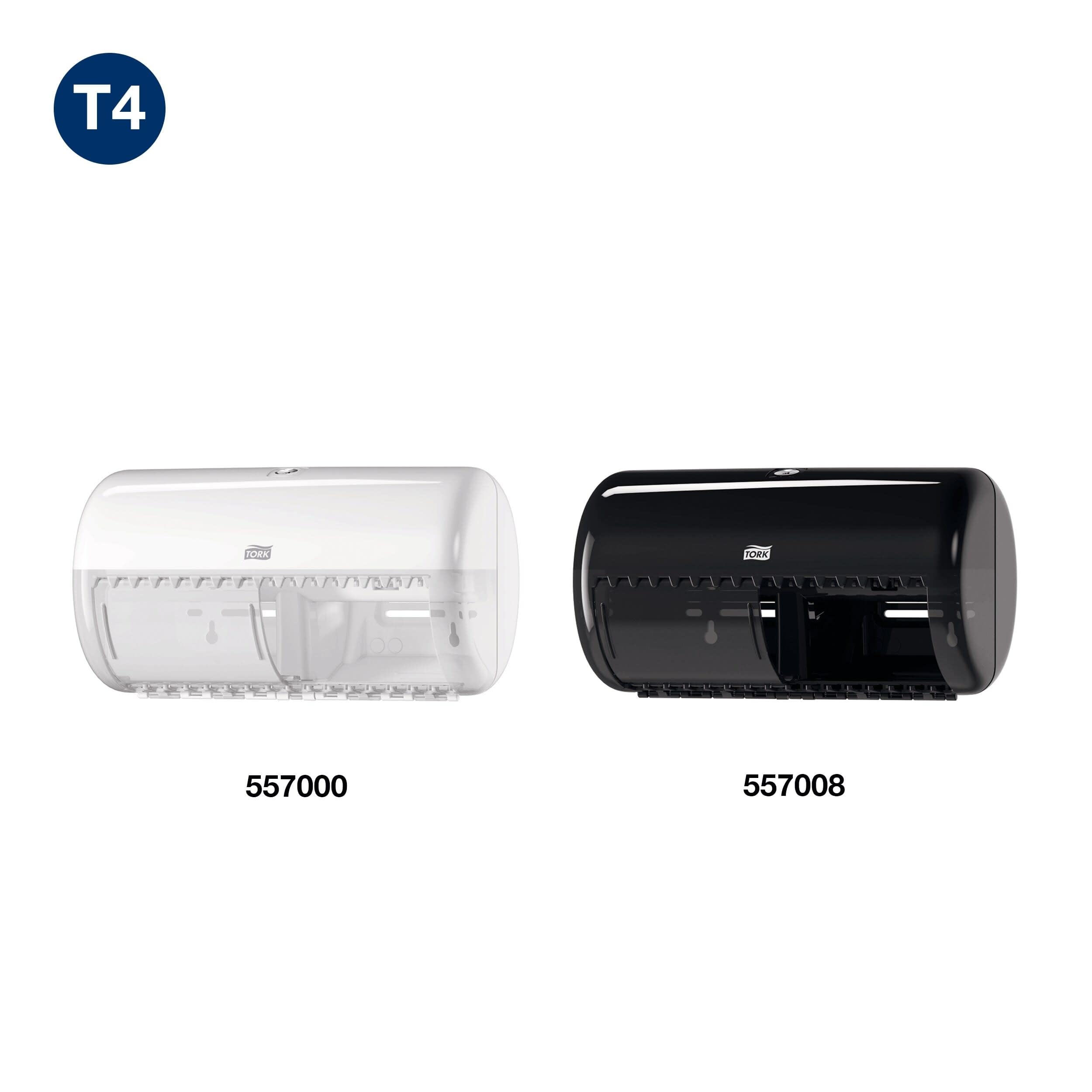 Tork Carta Igienica Convenzionale Morbida Rotolo Bianco T4, Qualità Premium, 2 Veli, 72 x 198 Fogli, 12217