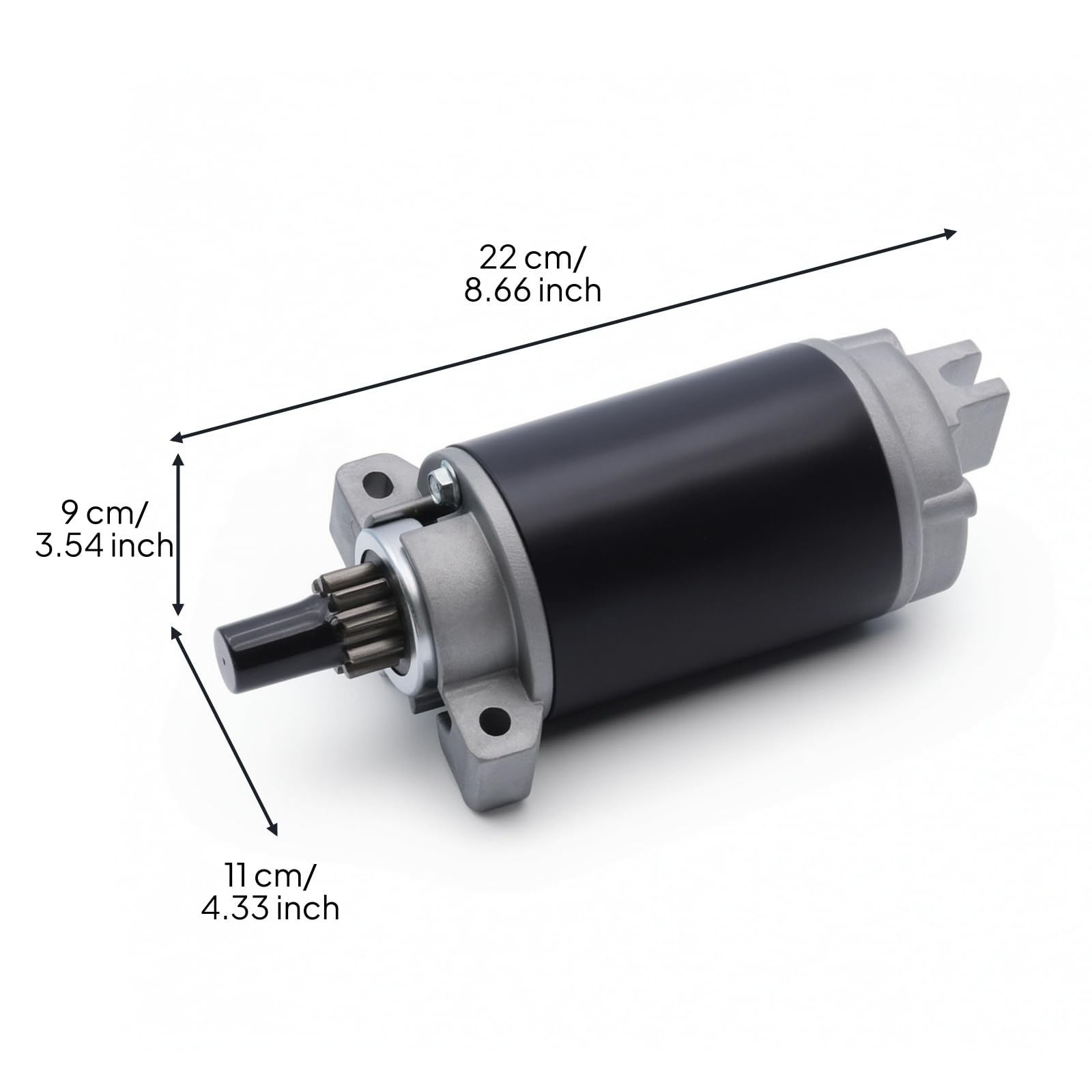 Harilla Motorino Avviamento Fuoribordo Motore Barca Avviatore Avvio Elettrico Accensione Affidabile per F30 Ricambio Oem 67C 81800 00 01 02 Componenti