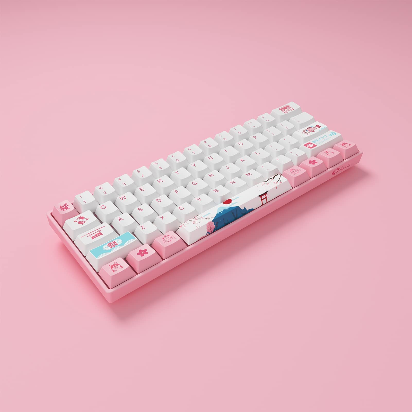 Akko World Tour Tokyo 3061S R1 RGB Pink Wired Gaming Hot swappable