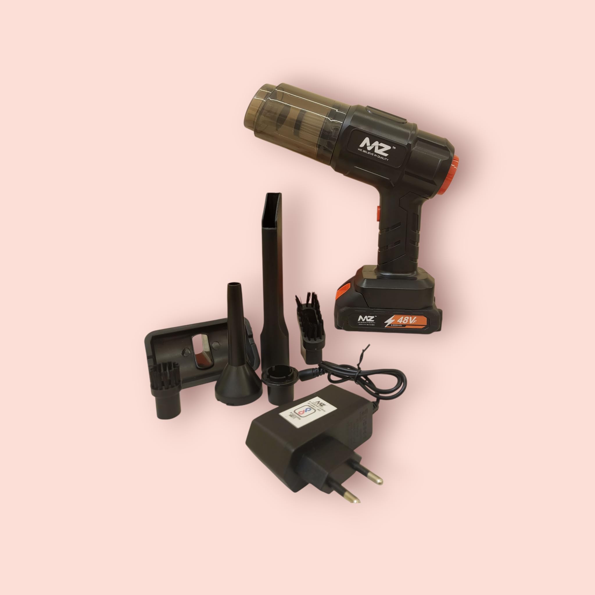 ミキ美品V10スティック＆ハンディ稼働エコ46分中18分25秒MAX18秒 MZ VC41 Cordless Handheld Vacuum Cleaner – 200W Powerful Portable