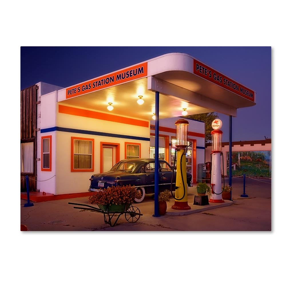 Trademark Fine Art Williams Petes Museum by Mike Jones Photo 14x19-Inch