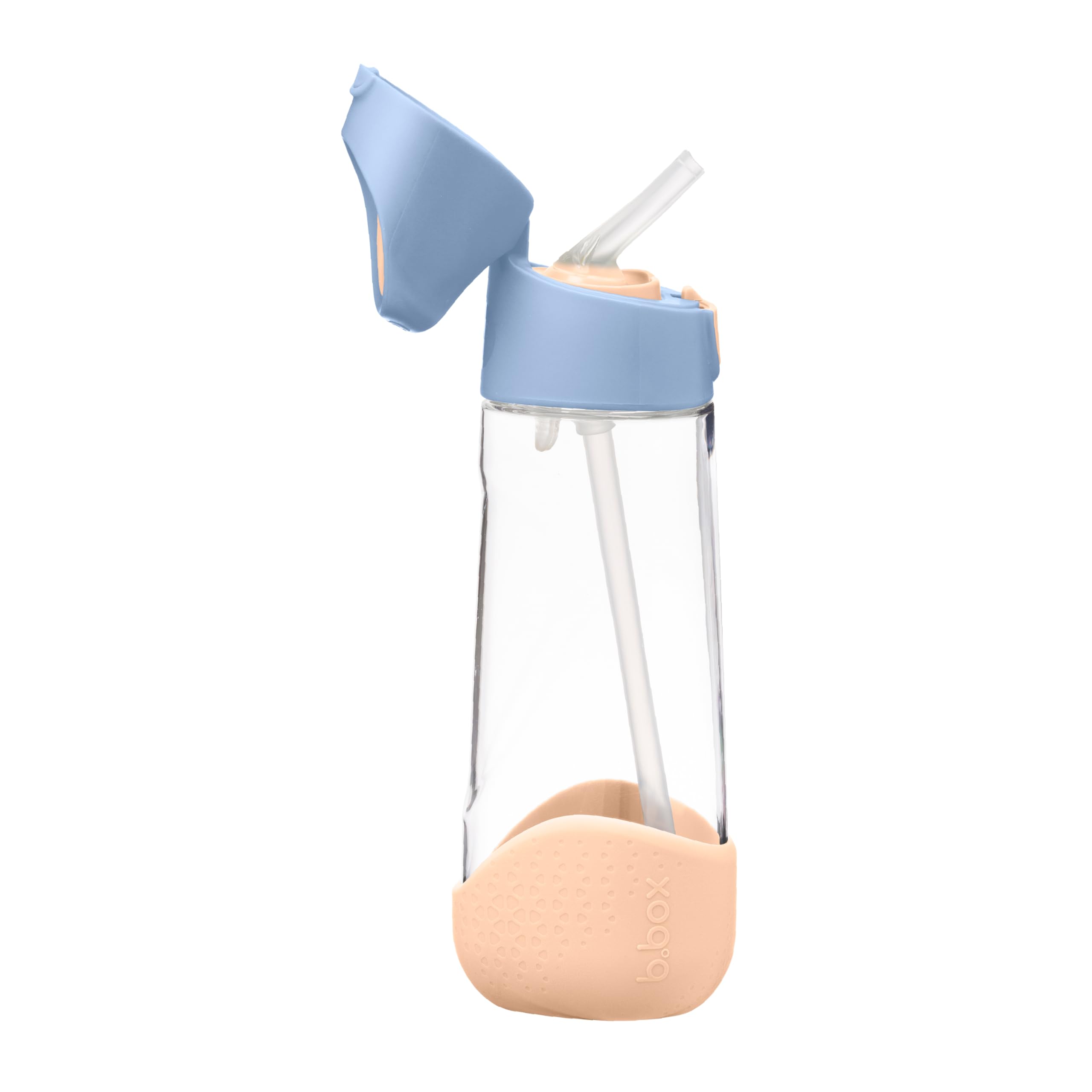 B.Box Borraccia Bambini In Tritan | Borraccia Con Cannuccia E Tappo Antigoccia | Ergonomica | Design Moderno E Adatto Ai Bambini, Ideale Da Introdurre Dopo I Bicchieri Con Beccuccio | 600 Ml-image