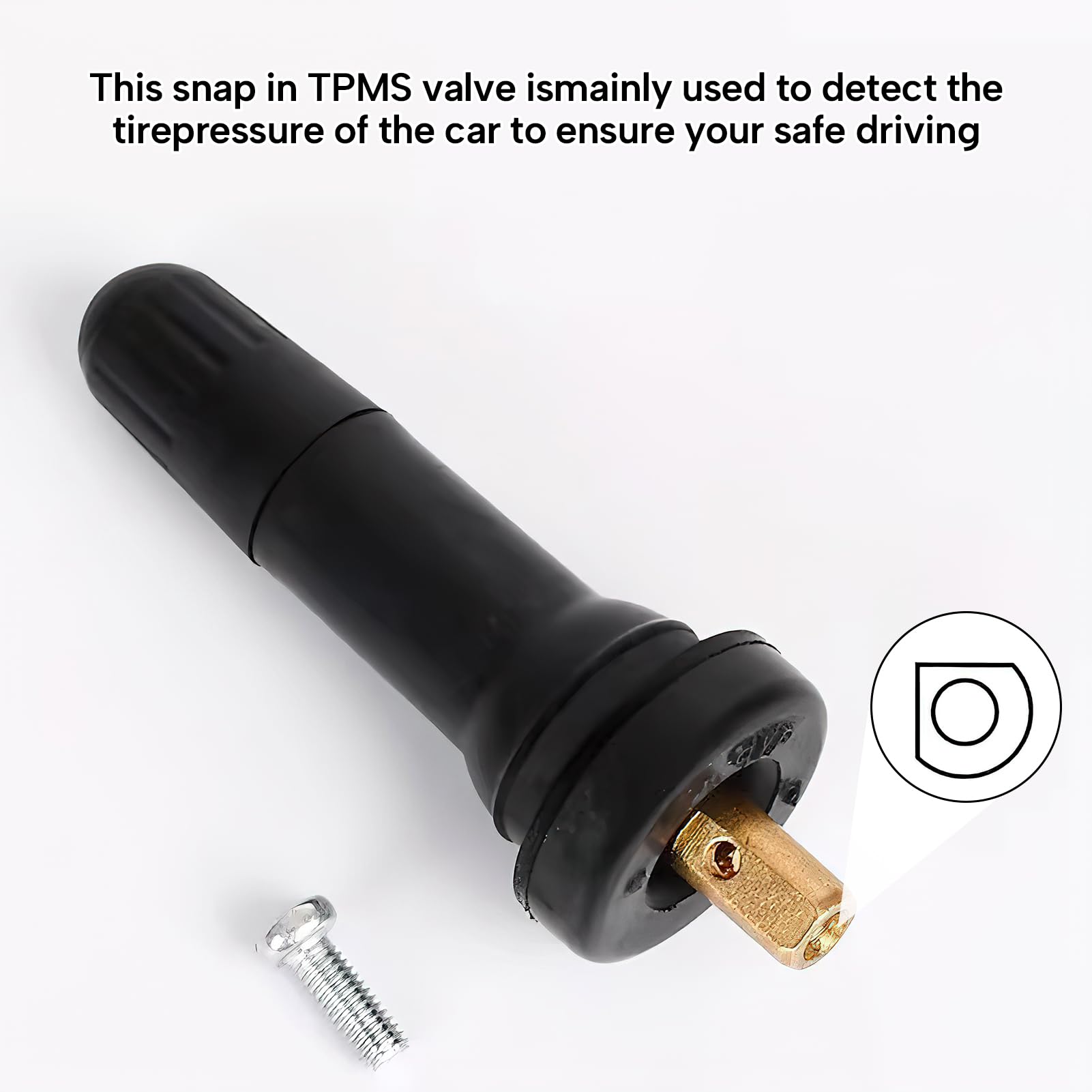 Valvole Sensore Pressione Pneumatici - Set 6 Pezzi, Per Auto TPMS - Foto 11