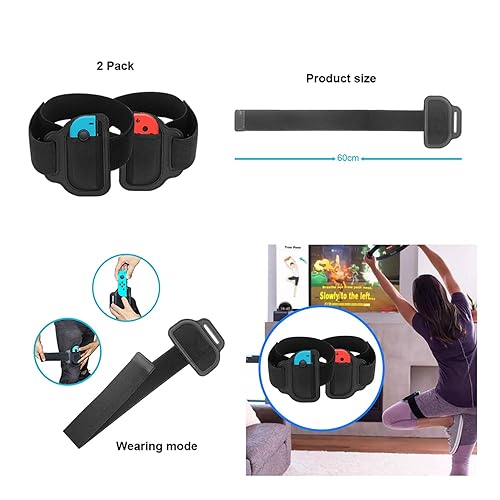 Miniatura 6 de 2022 Switch Sports Accessories Bundle - Uxilep 10 in 1 Family Accessories Kit for Nintendo Switch Sports Games Golf Clubs for Mario Golf Super