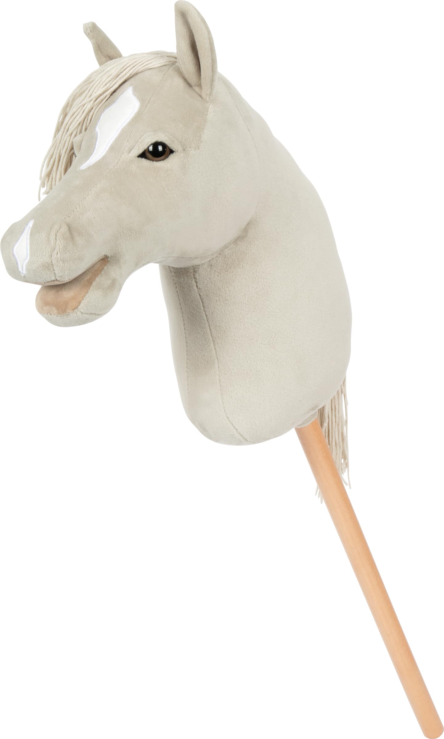 small foot Hobby Horse grigio "Luna" con briglia e cavezza, da 3 anni