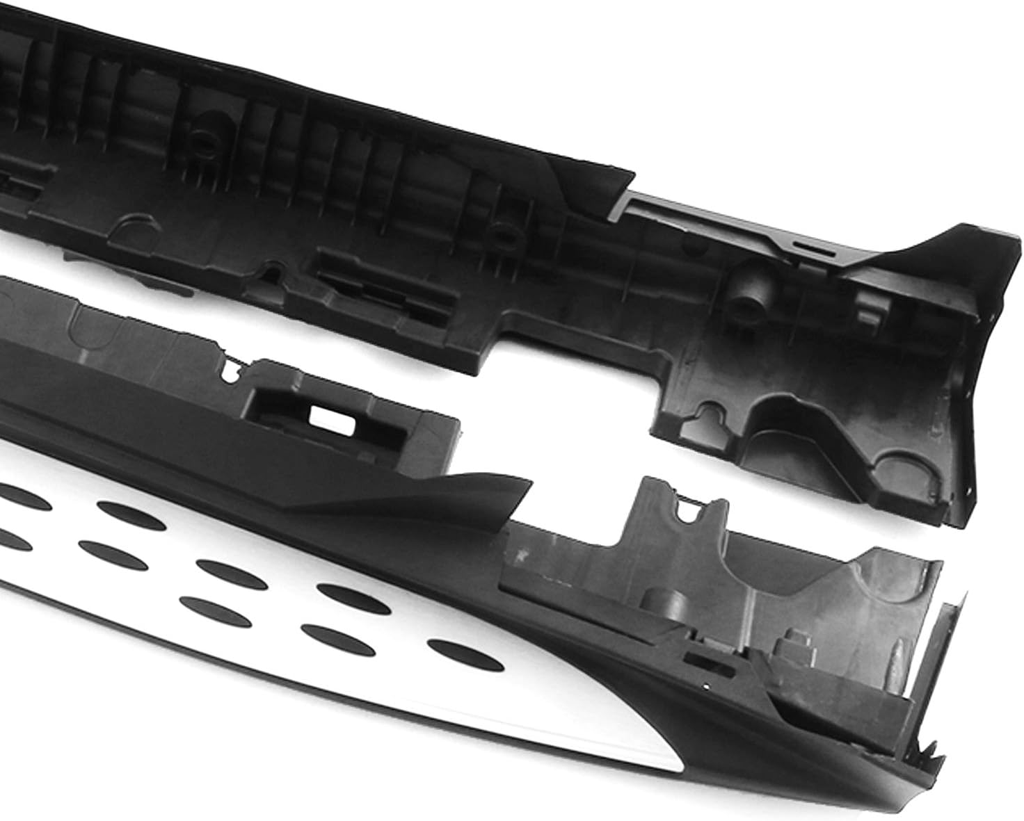 2pcs for 16-18 GLC-Class GLC300 X253 Silver Side Step Nerf Bars