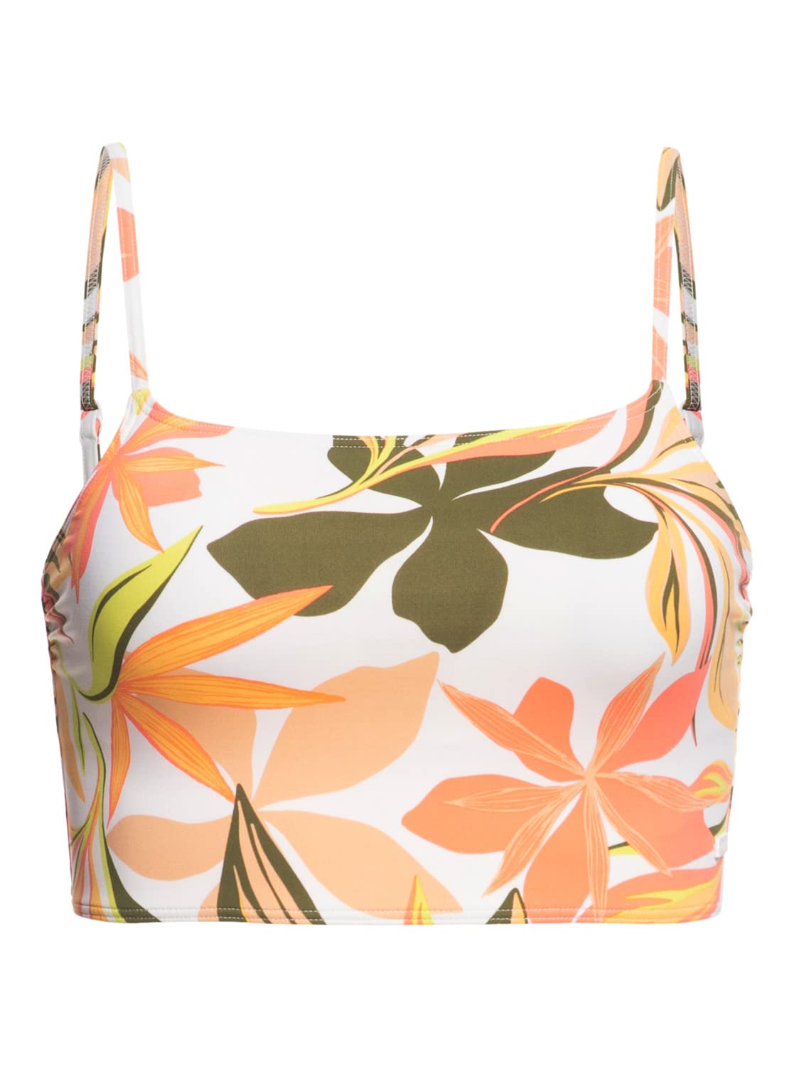 Roxy Printed Beach Classics - Top de Bikini Deportivo para Mujer