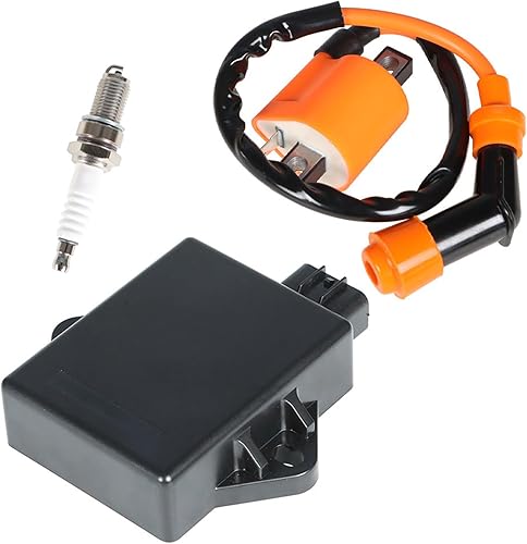 Silscvtt Repuesto de bujía de bobina de encendido CDI para Polaris Trail Boss Magnum Trail Boss Xpedition 325 ATP Magnum Trail Blazer Trail Boss 330