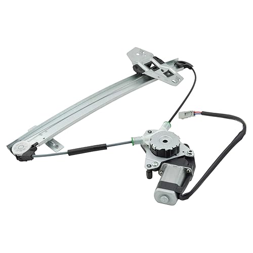 Vista 435 de TRQ Elevalunas eléctrico trasero derecho y conjunto del motor del lado del pasajero Compatible con Ford Escape 2008-2012 Mazda Tribute Mercury