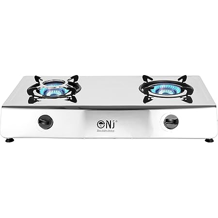 Dioche Cuisinière à Gaz En Acier Inoxydable 1pc Acier Inoxydable Double