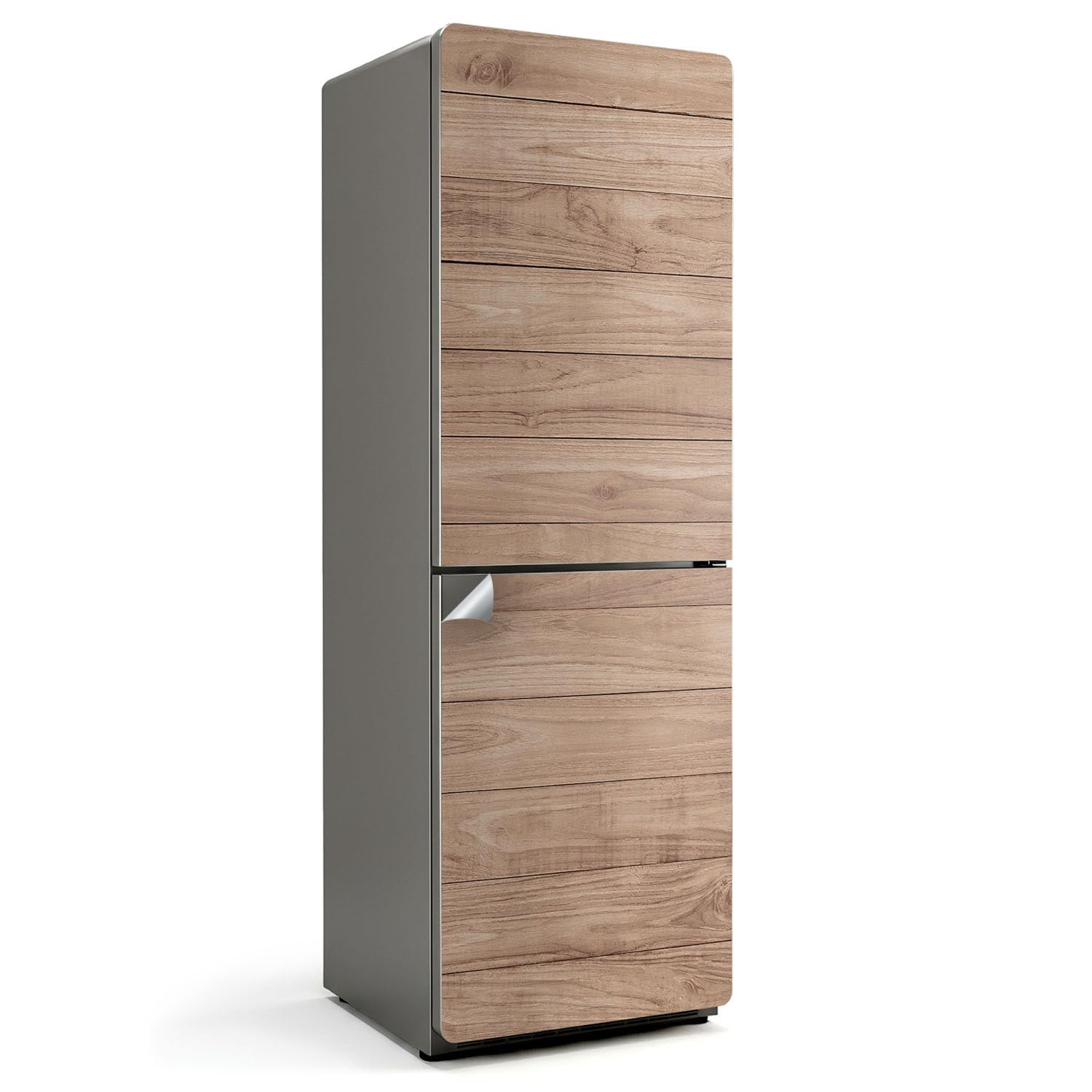 Autocollant frigo 60x180 de protection pour cacher les rayures de porte et décorer la cuisine