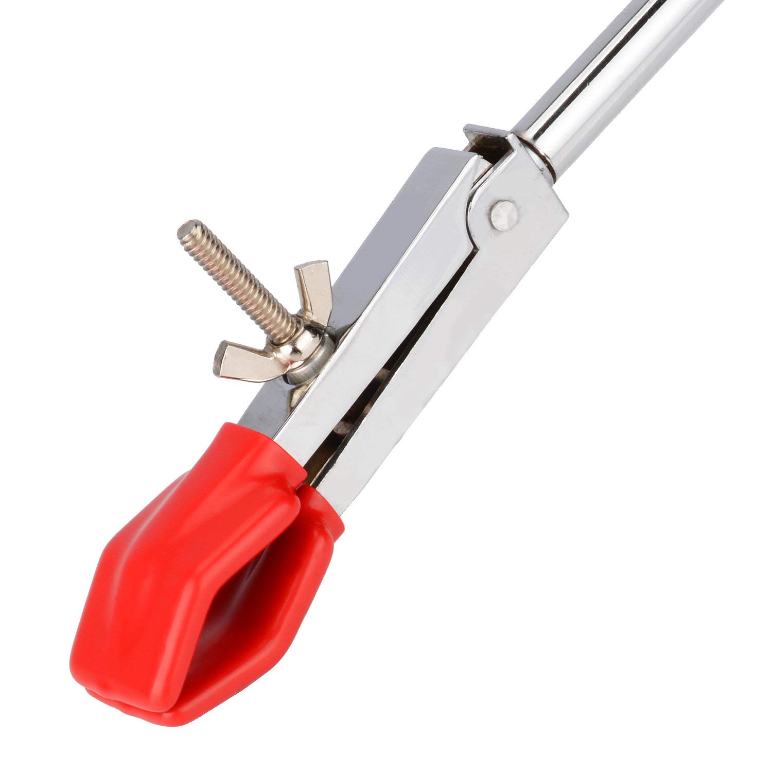 Morsetto Da Laboratorio Stonylab A 2 Rebbi - Regolabile E Girevole Per Attrezzature Scientifiche - Foto 5