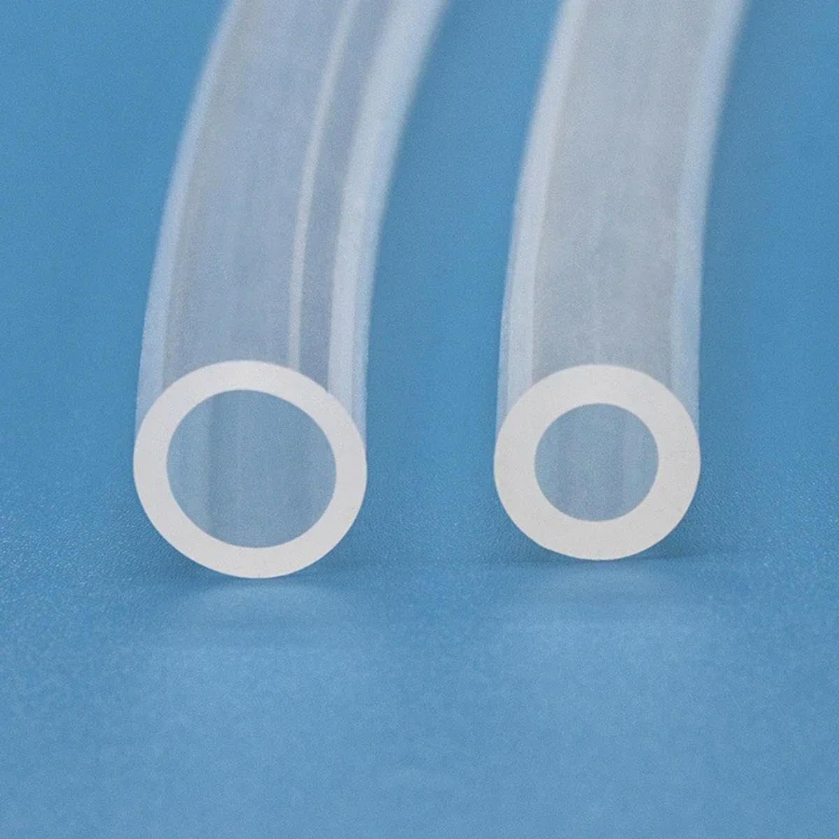 1/5/10M Transparenter Silikonkautschukschlauch ID 0,5 1 2 3 4 5 6 7 8 9 10 12 13 14 mm AD Flexibler Gartengummischlauch - 10 Meter - ID 6 mm x 12 mm AD