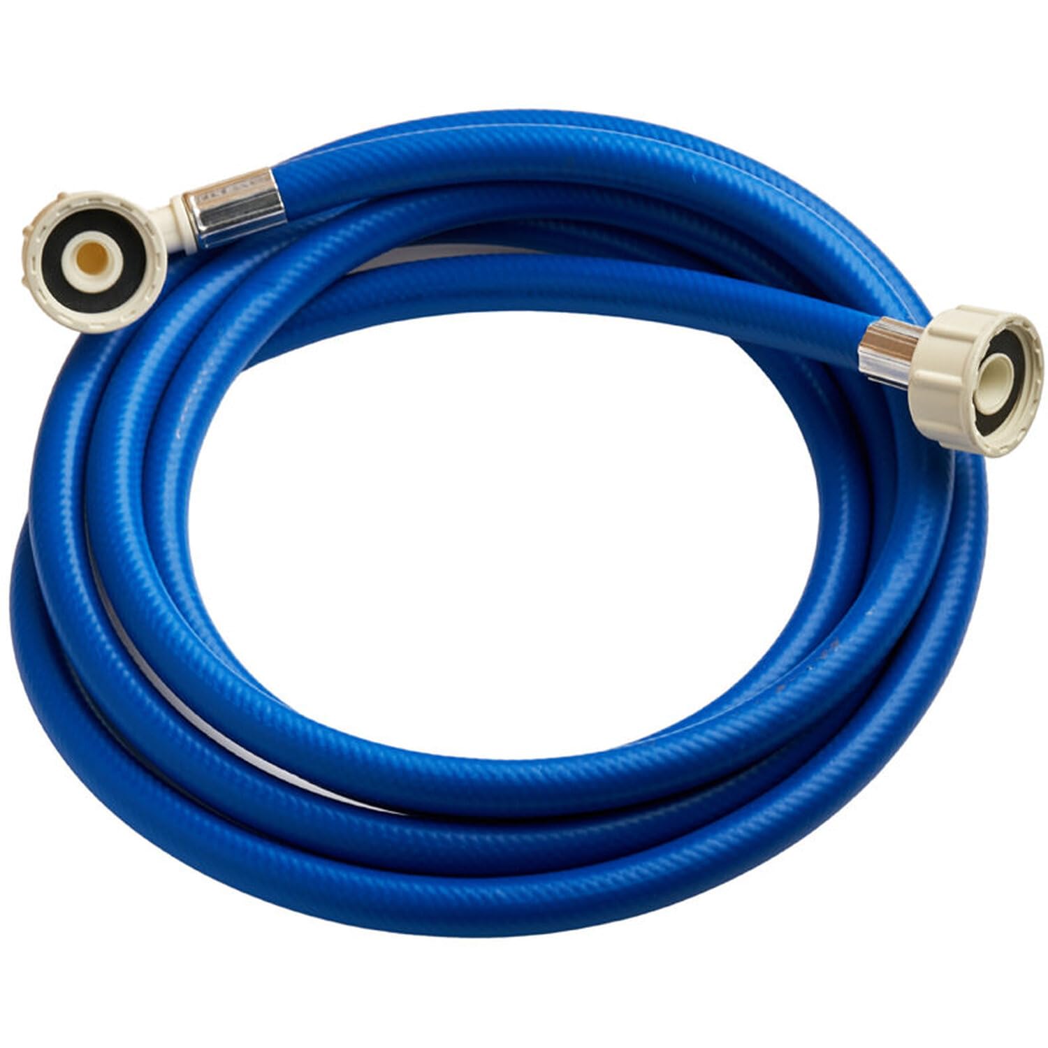 Hiatt Hardware Universal Hose Pipe, 2.5m Inlet Hose Extension for Washing Machine and Dishwasher Cold Water, Blue