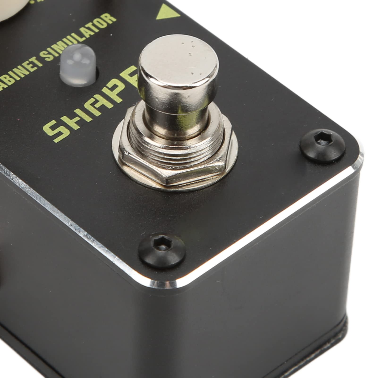 CHICIRIS Pedał Efektów Gitarowych, Analogowy Symulator Szafki Mini Single True Bypass z 3 Pokrętłami Sterującymi i Przełącznikiem Nożnym True Bypass, do Gitary Elektrycznej