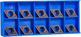 10-teilige CNC-Hartmetallklinge, DCMT11T304 VP15TF Hartmetall-Wendeeins?tze, CNC-Hartmetallspitzen-Einsatz-Messerschneider, f¨¹r Drehwerkzeug
