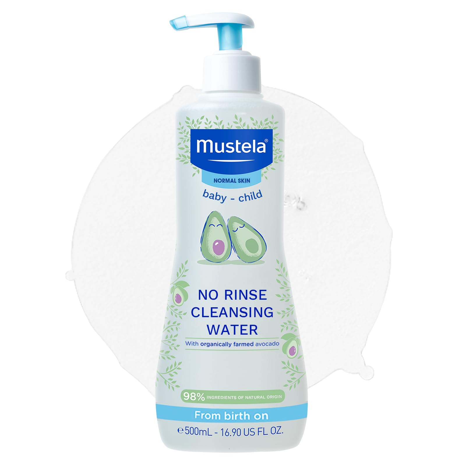 Mustela No Rinse Cleansing Water 500 Ml