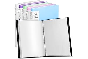 Display Mastery: 6 Pack Presentation Book with Sleeves