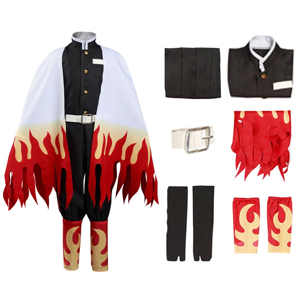 Wolancy Kids Cosplay Costume Kimono Cloak Halloween Robe Outfit for Boys and Girls