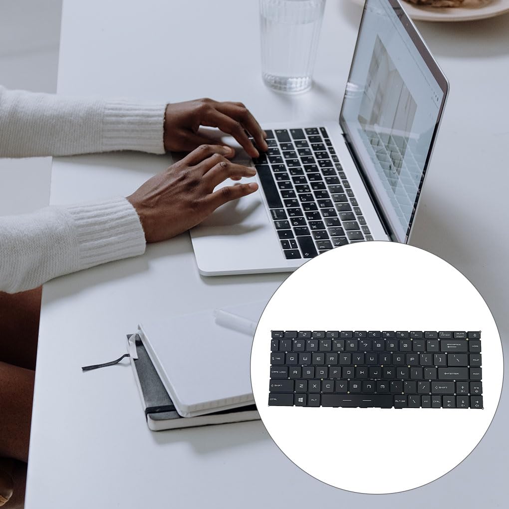 2 zestaw klawiatury laptopa akcesoria zamienne akcesoria komputerowe komponenty wejściowe laptopy funkcja podświetlana klawiatura zamiennik dla GS66