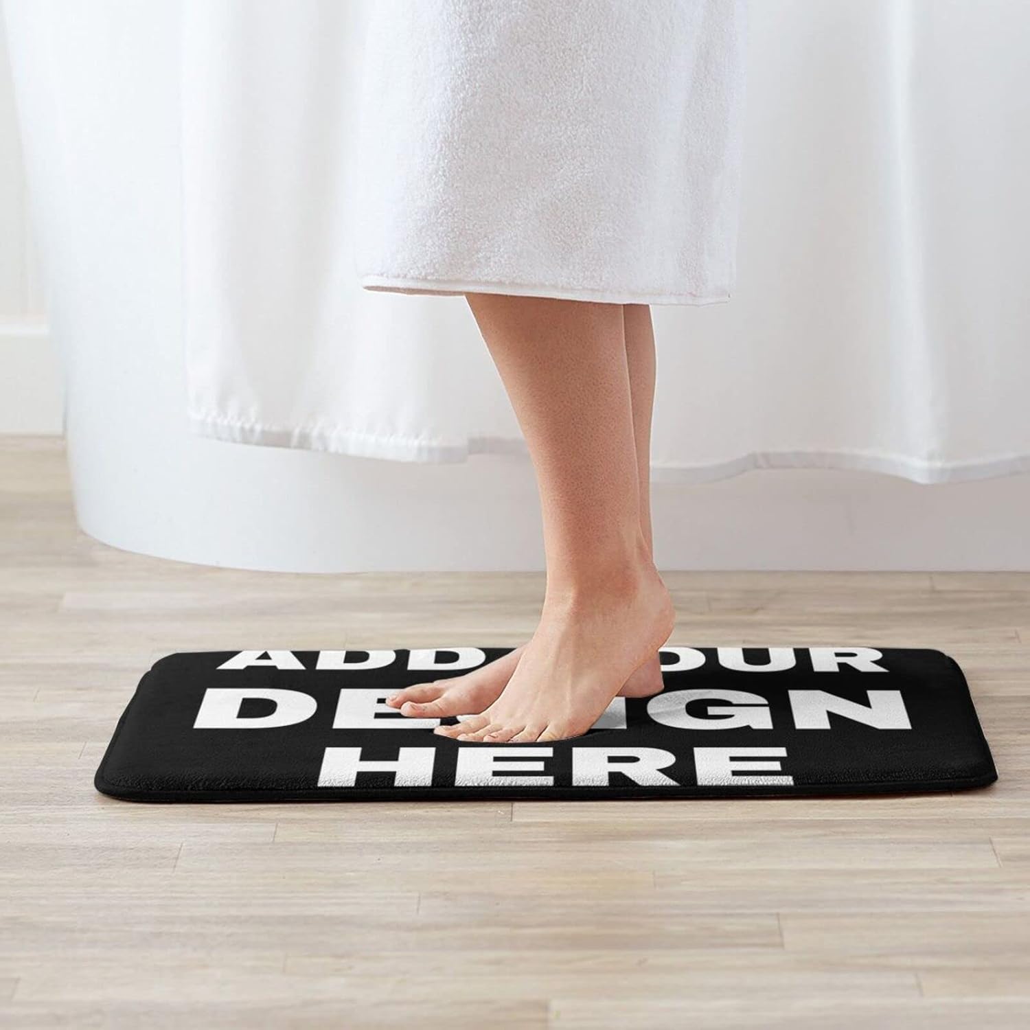 Custom Door Mats for Front Door Custom Carpet Area Rug Photo Text Logo Indoor Outdoor for Bedroom Garden Office Bathroom Home 31.5x20in
