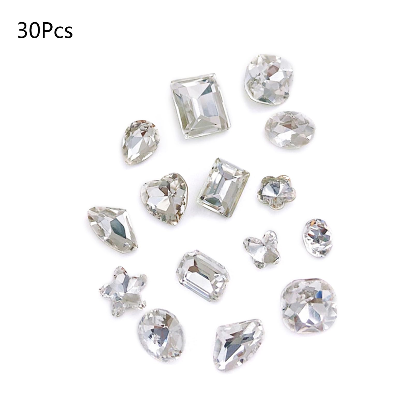 2680Pcs Strass Ongle Nail Art, Deco Ongle Nail Art Bijoux En AB, Diamants En Cristal à Dos Plat Décoration Ongles Brillant Coloré,Cristal Strass Gemmes De Strass Ronds Pour Art D'Ongles