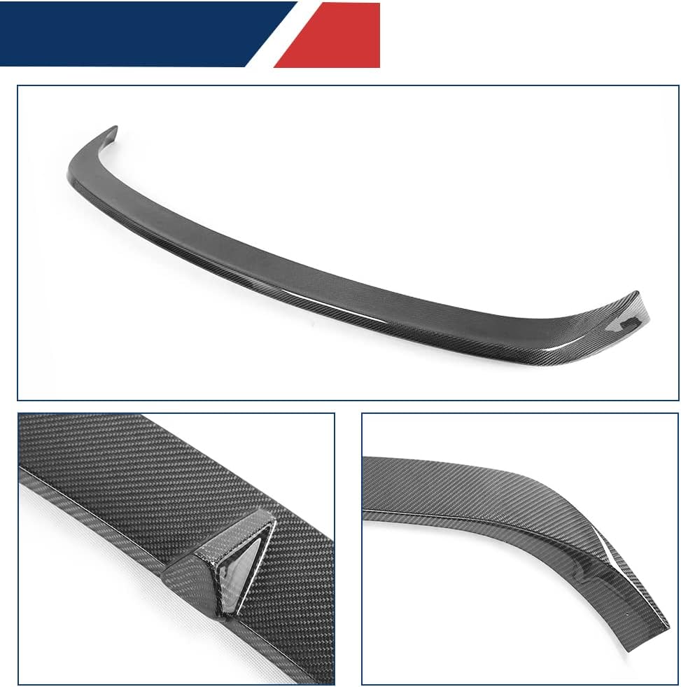 Carbon Fiber Rear Trunk Spoiler for Volkswagen VW MK6 Golf 6 GTI & R20 2010-2013 Rear Trunk Middle Lip Spoiler Tail Wing Factory Outlet