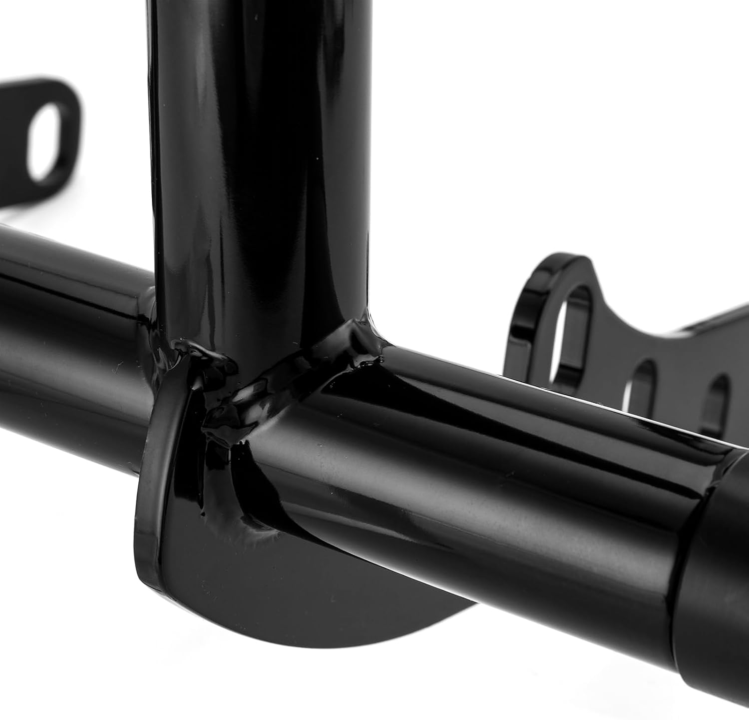 Mofun Engine Guard Crash Bar 1.25" Front Highway Footpeg Engine Guard Crash Bar Compatible with Harley Softail Fat Boy FLFB/S Street Bob Low Rider Sport Glide FLSB Deluxe Breakout 2018-2024 Models