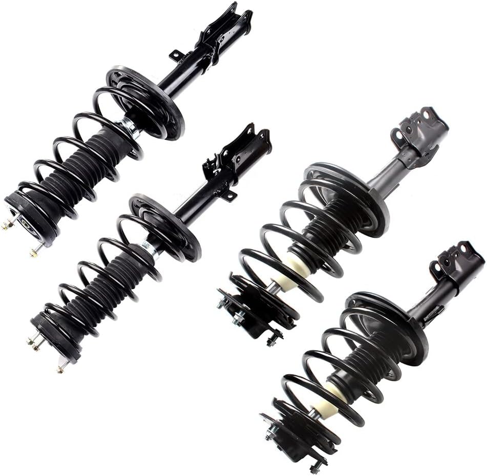 Front and Rear Pair Complete Struts and Shocks fit for Toyota for Solara 2004-2006 for Toyota for Camry 2004-2006 for ES330 2004-2006 Repalce 172205