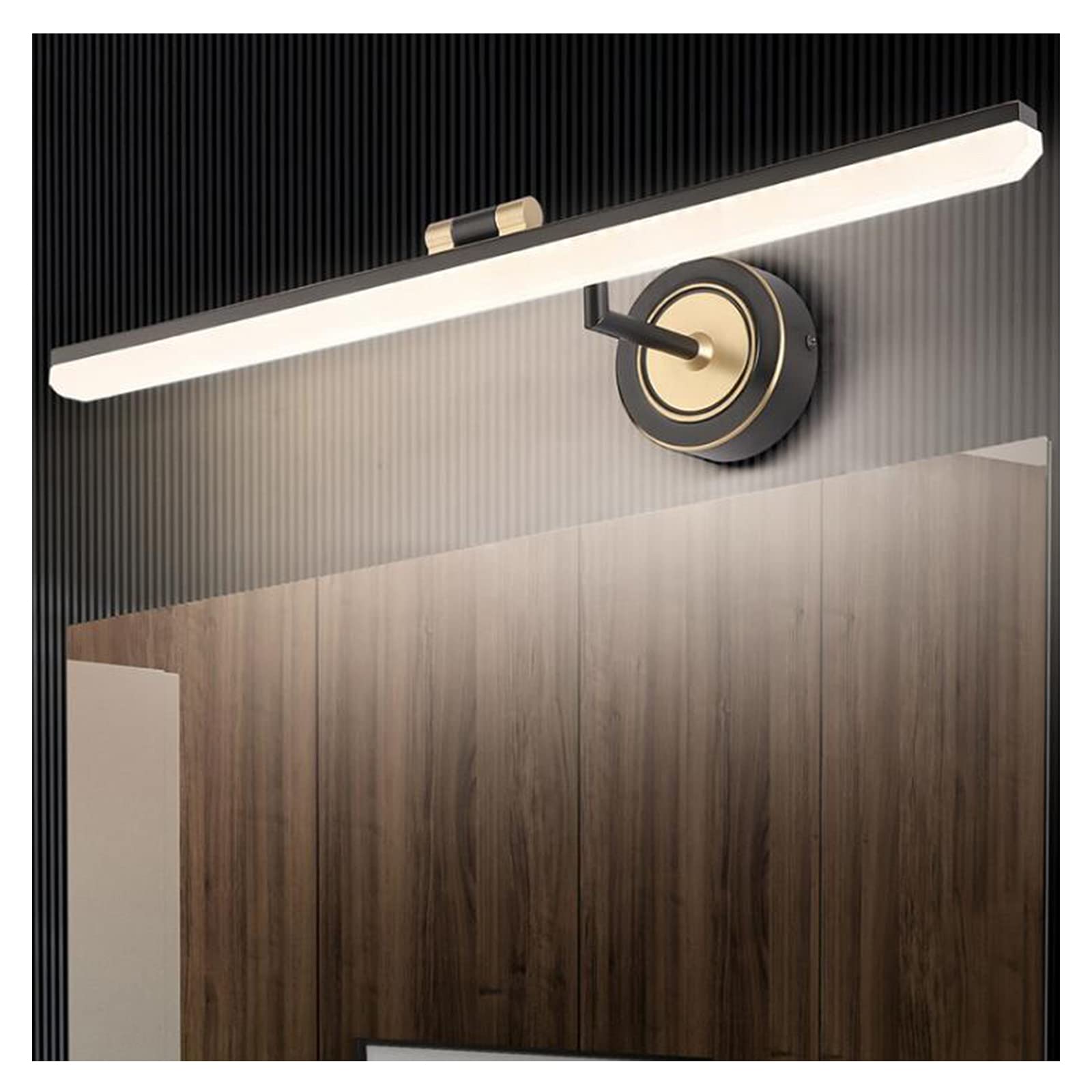 Éclairage avant de miroir LED pour résoudre le manque de lumière en salle de bain