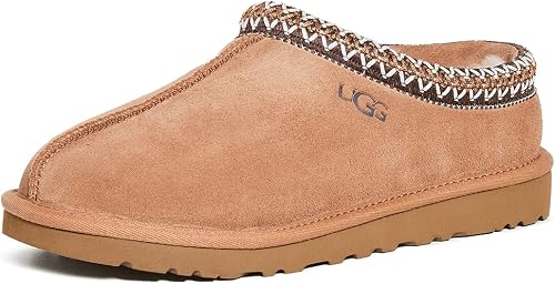 UGG Men's Tasman II Slipper, Size 8 UK, Chestnut