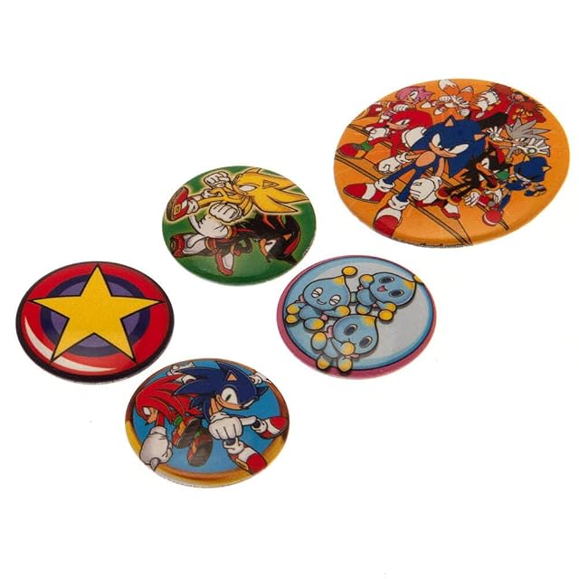 Foto 2 de 3 de Sonic The Hedgehog (Speed Team) Badge Pack