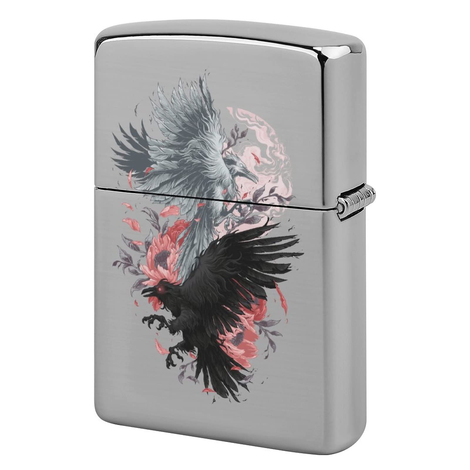 Amazon.co.jp: ジッポライターカバー 八咫烏 カラス 鳥 Zippo兼用