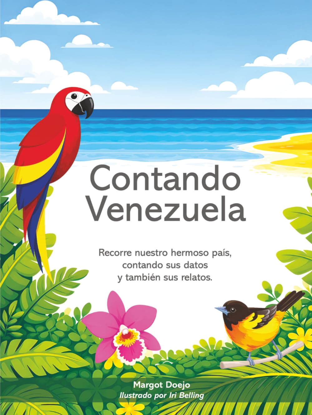 Contando Venezuela.: Recorre nuestro hermoso país contando sus datos y también sus relatos. (Spanish Edition)      Hardcover – Large Print, March 1, 2026