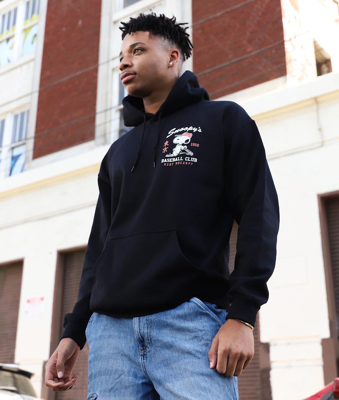 Riot Society Men's Graphic or Embroidered Hoodie Hooded Sweatshirt