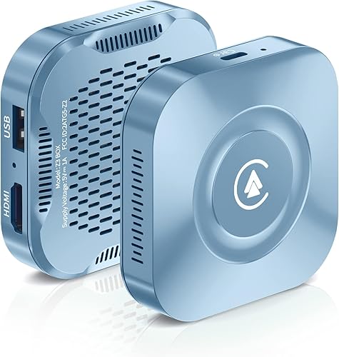 KAMING Adaptador inalámbrico Carplay con Netflix y YouTube - 2023 HDMI Dongle The Magics Box Carplay para teléfono para miracast y transmitir medios