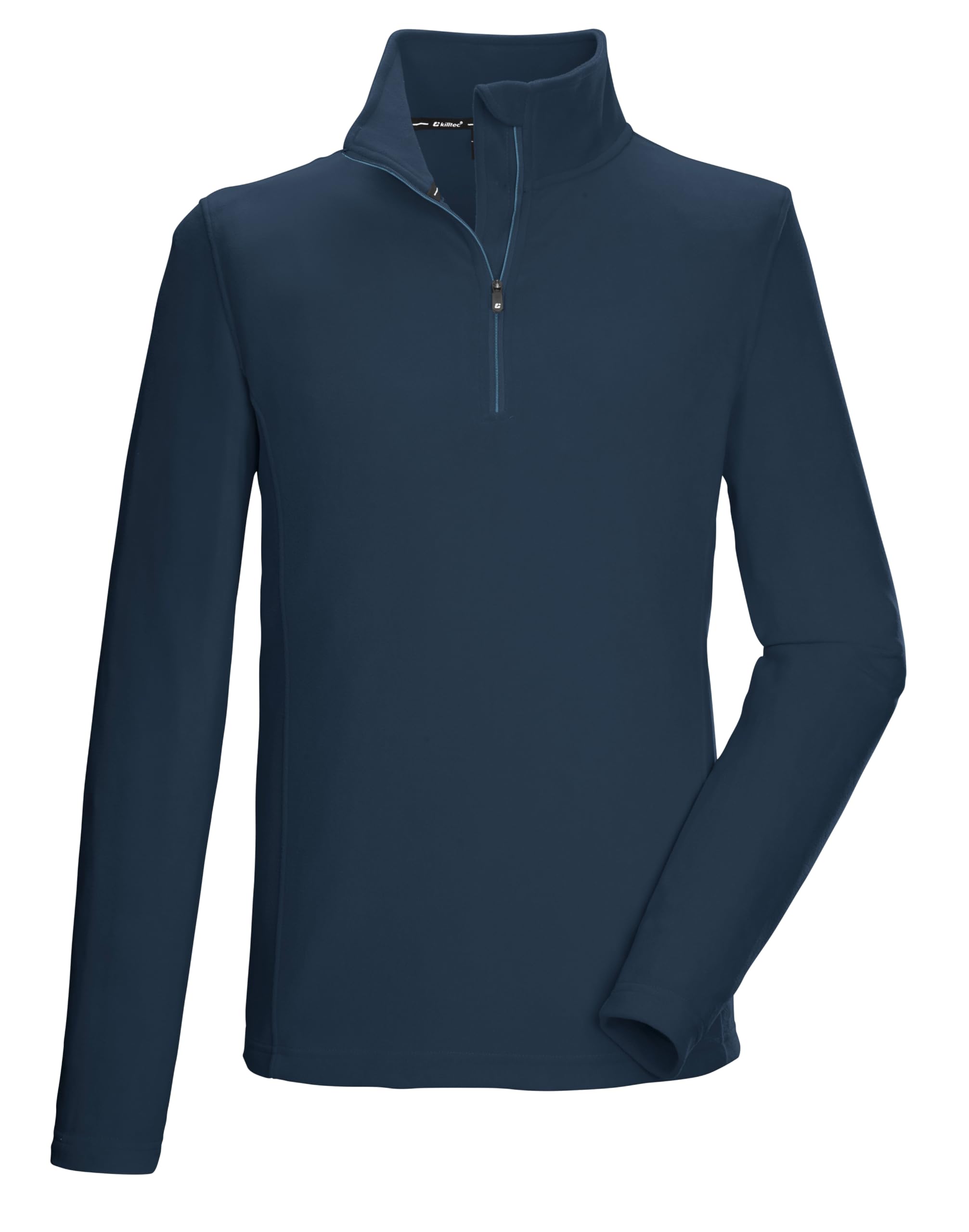 Killtec KSW 99 MN FLC Shrt 40878-000 Men's Fleece Shirt with Stand Collar and Zip Dark Blue 6XL